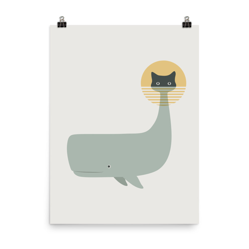 Cat Landscape 162 - Art print