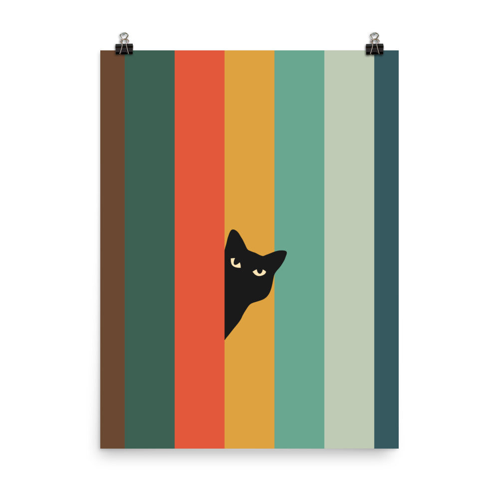 Cat Landscape 165A - Art print