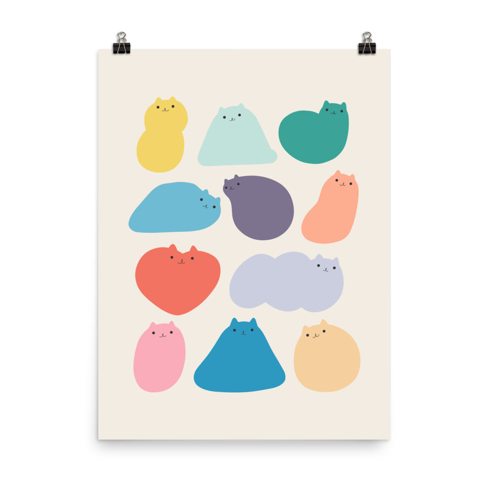 Cat Landscape 168 - Art print