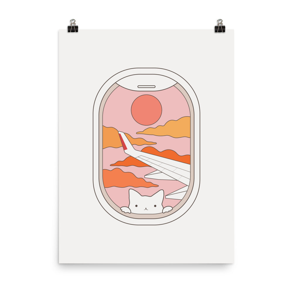 Cat Landscape 173 - Art print