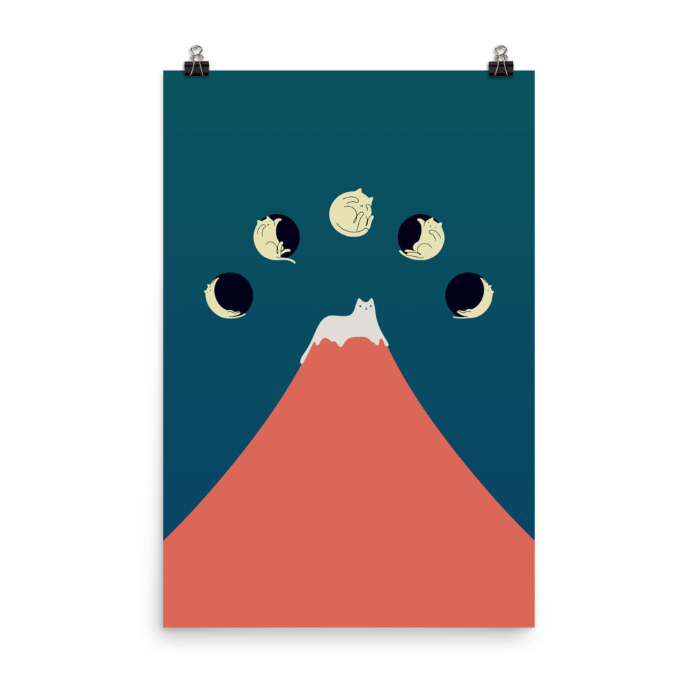 Cat Landscape 88 - Art print