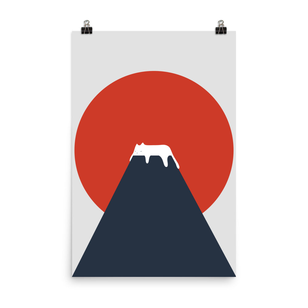 Cat Landscape 36B - Art print