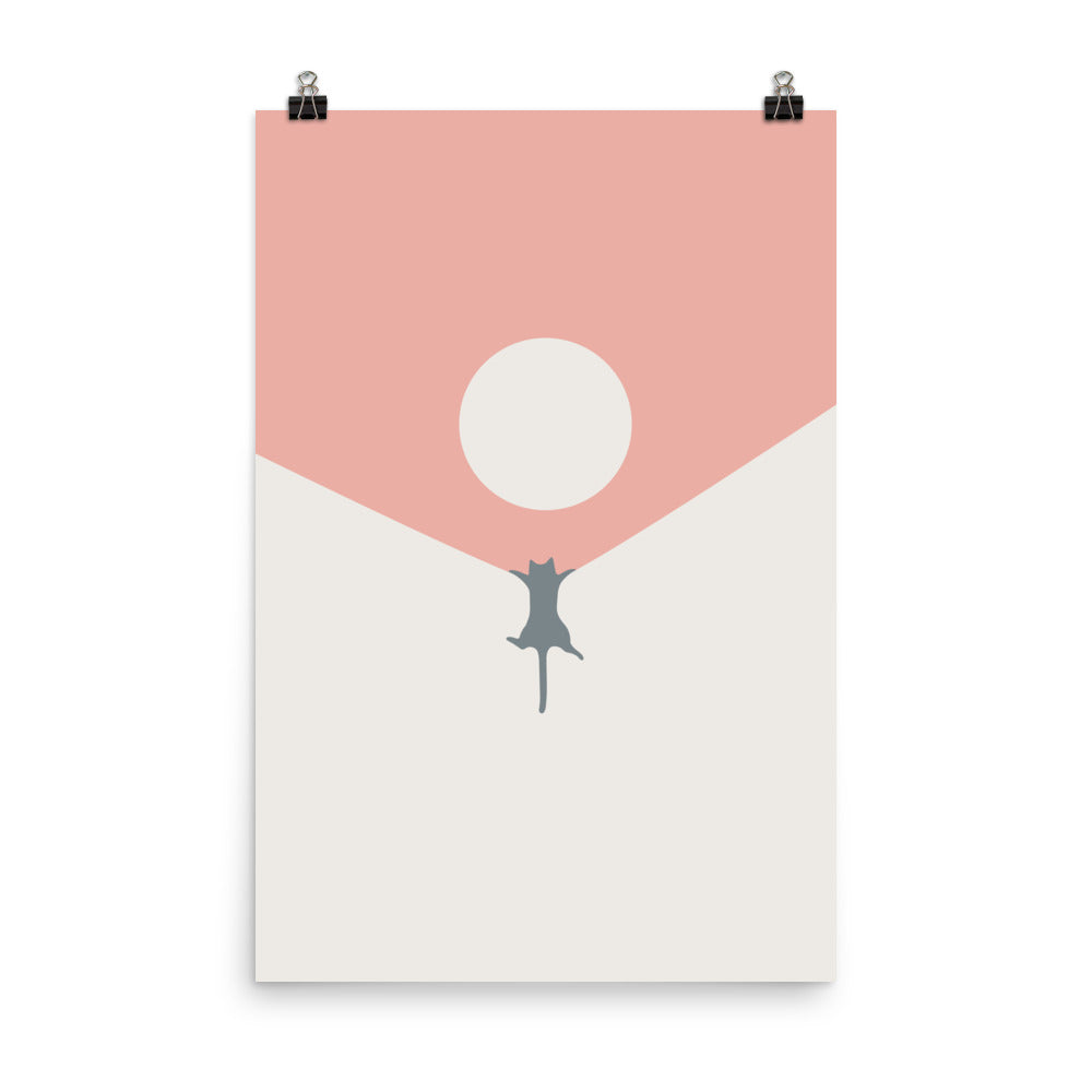 Cat Landscape 110 - Art print