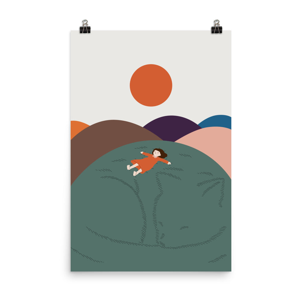 Cat Landscape 111 - Art print