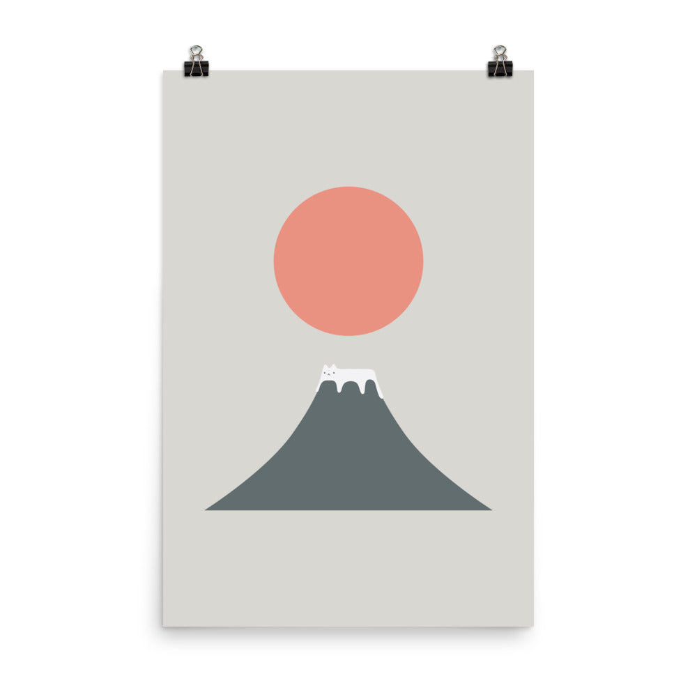 Cat Landscape 113 - Art print