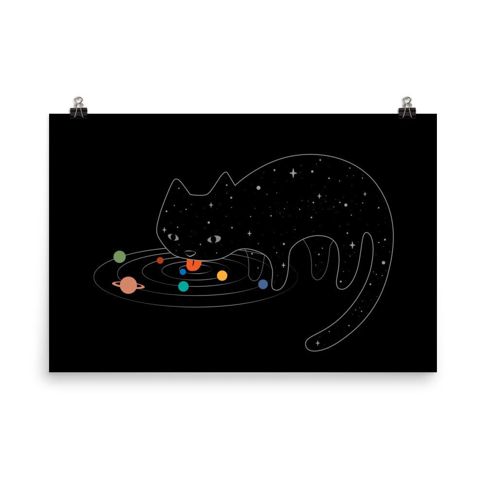 Cat Landscape 117: Catstronomy - Art print