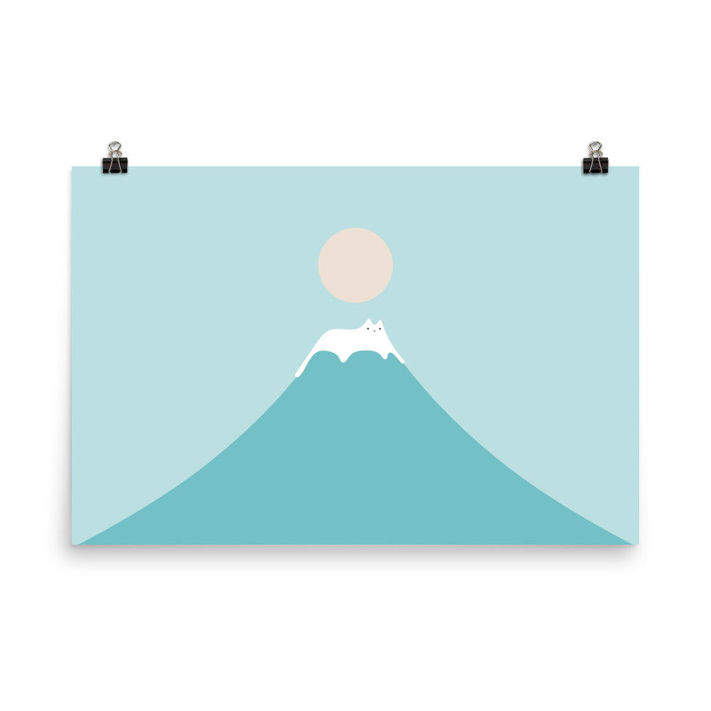 Cat Landscape 158 - Art print