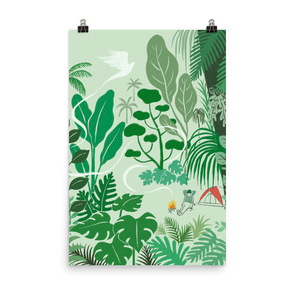 Real Freedom lies in Wildness - Art print