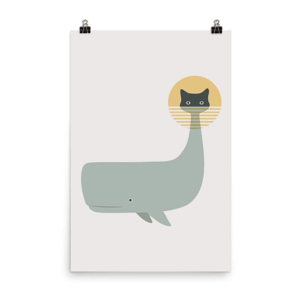 Cat Landscape 162 - Art print