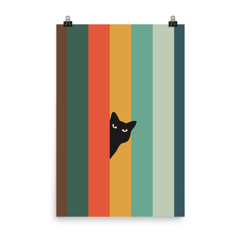 Cat Landscape 165A - Art print