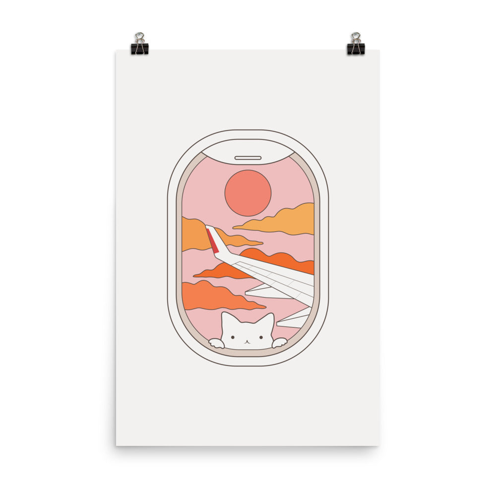 Cat Landscape 173 - Art print