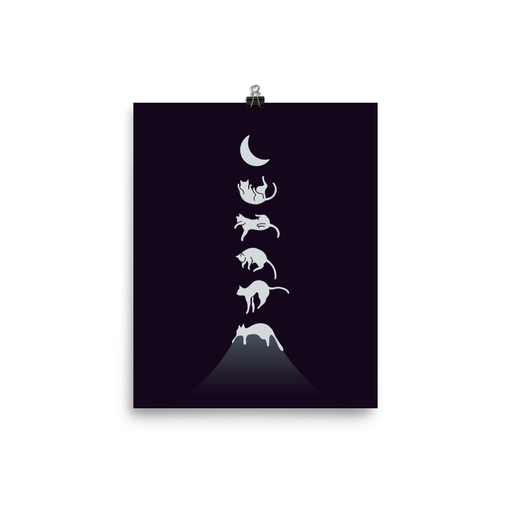 Cat Landscape 103 - Art print