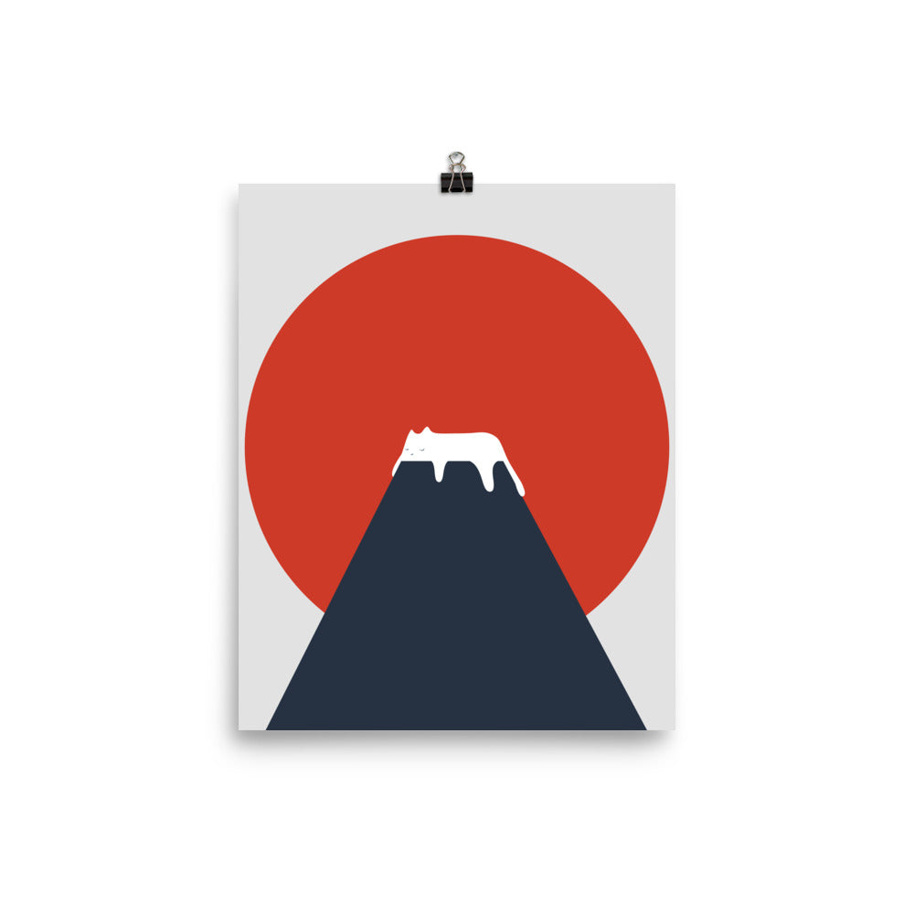 Cat Landscape 36B - Art print