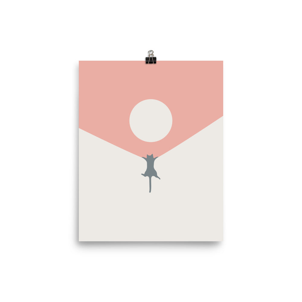 Cat Landscape 110 - Art print