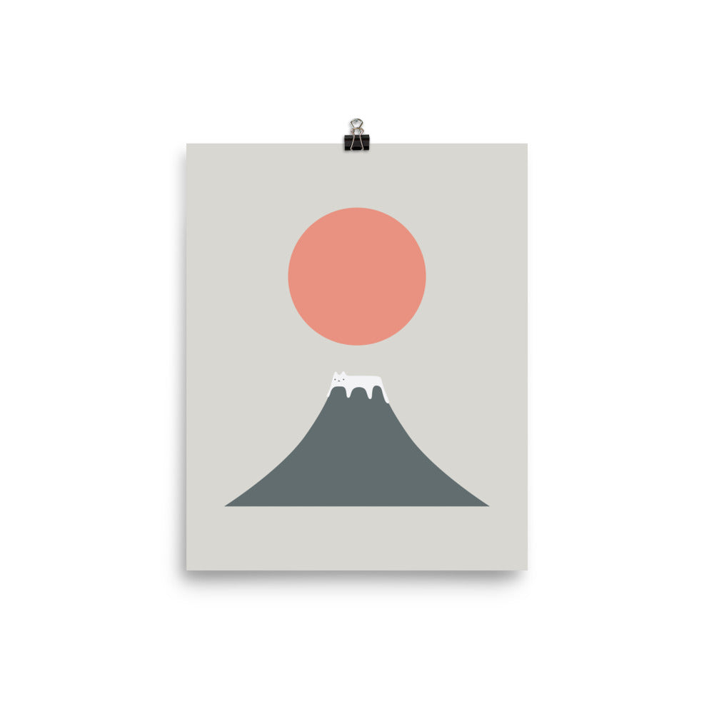 Cat Landscape 113 - Art print