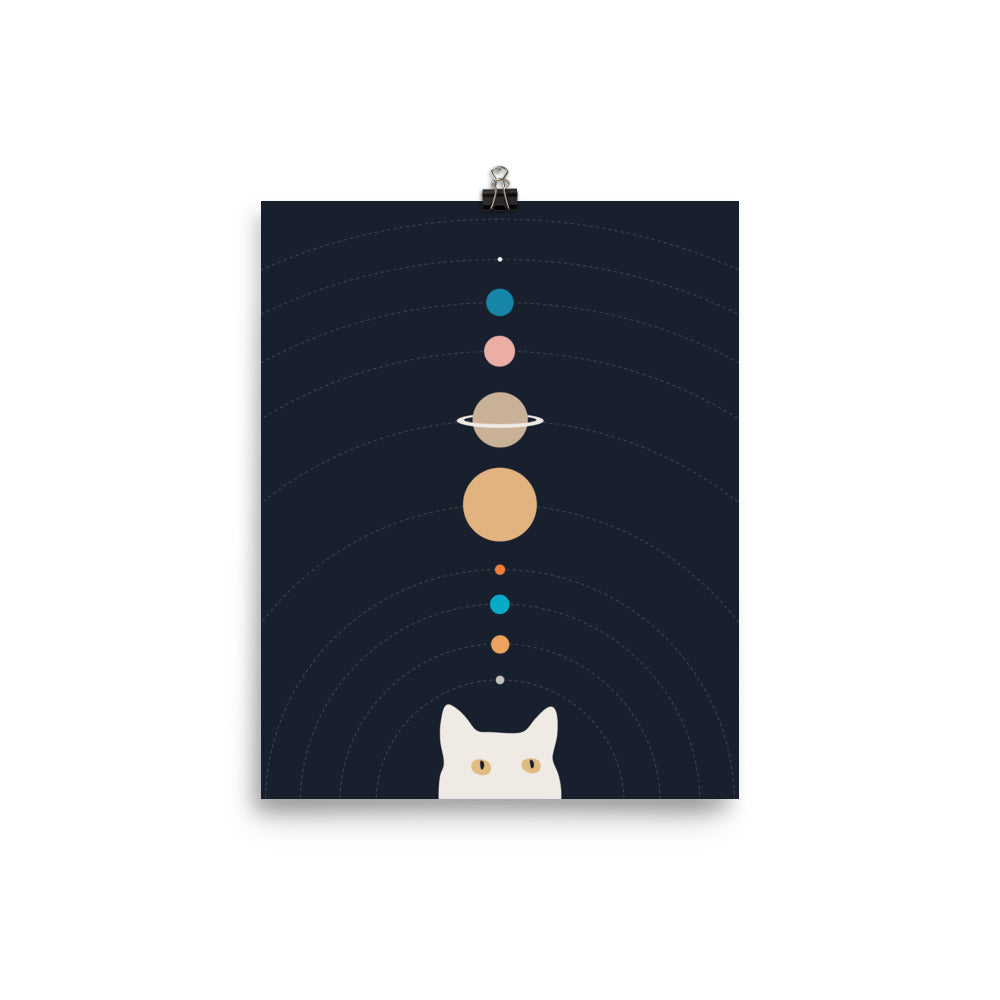 Cat Landscape 125 - Art print