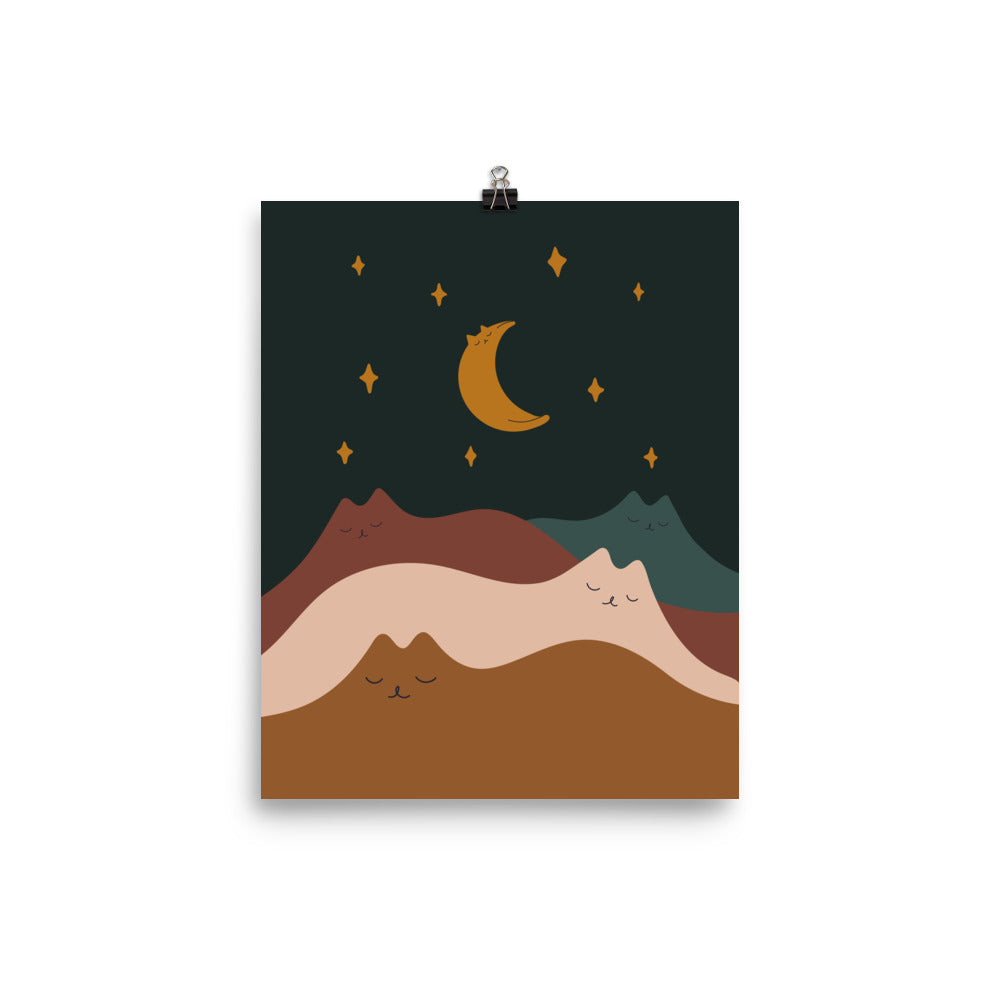 Cat Landscape 133 - Art print