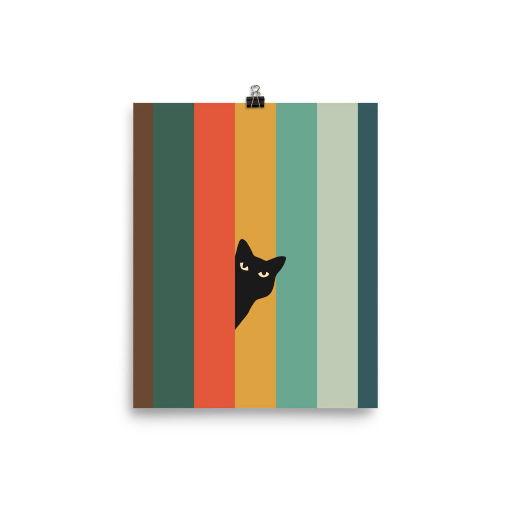 Cat Landscape 165A - Art print