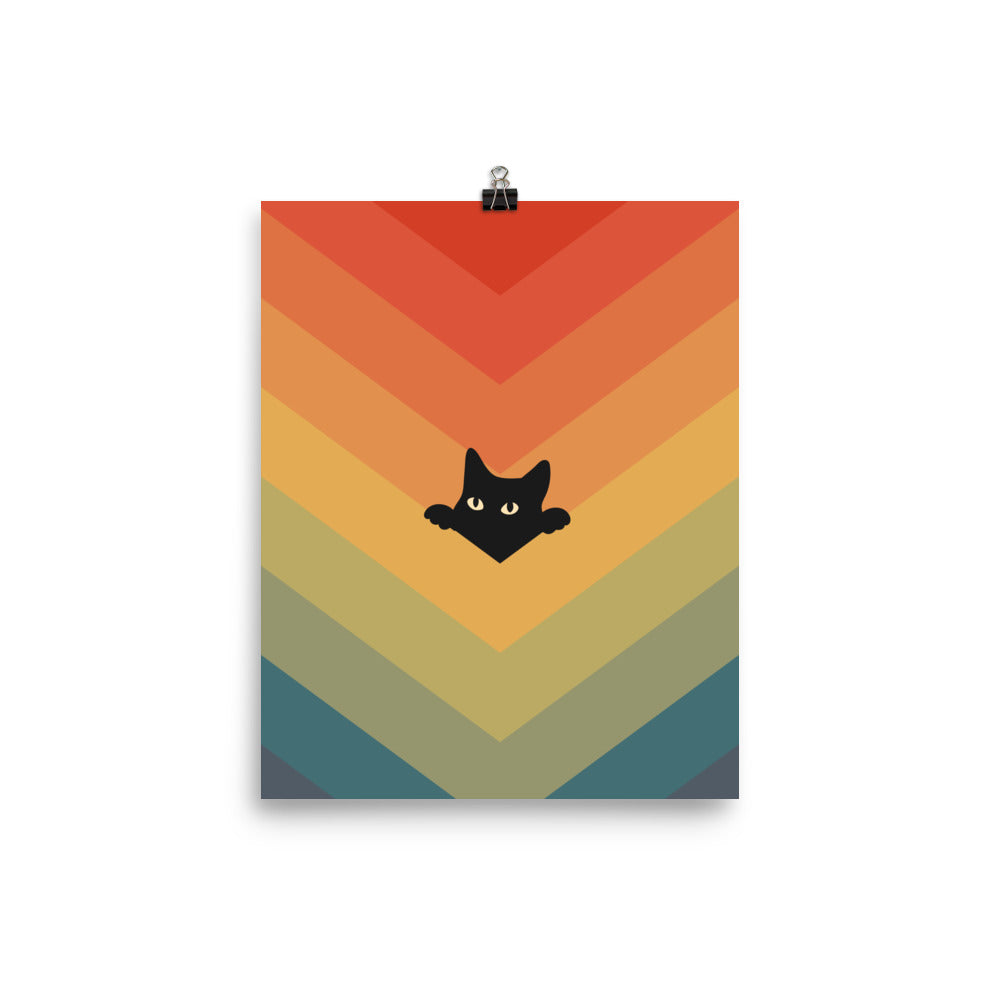 Cat Landscape 165B - Art print
