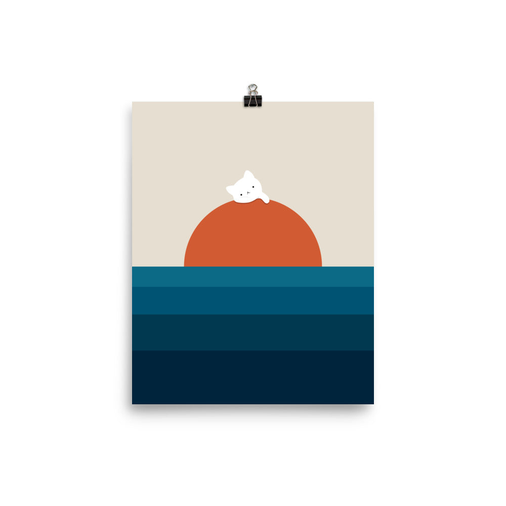 Cat Landscape 169 - Art print