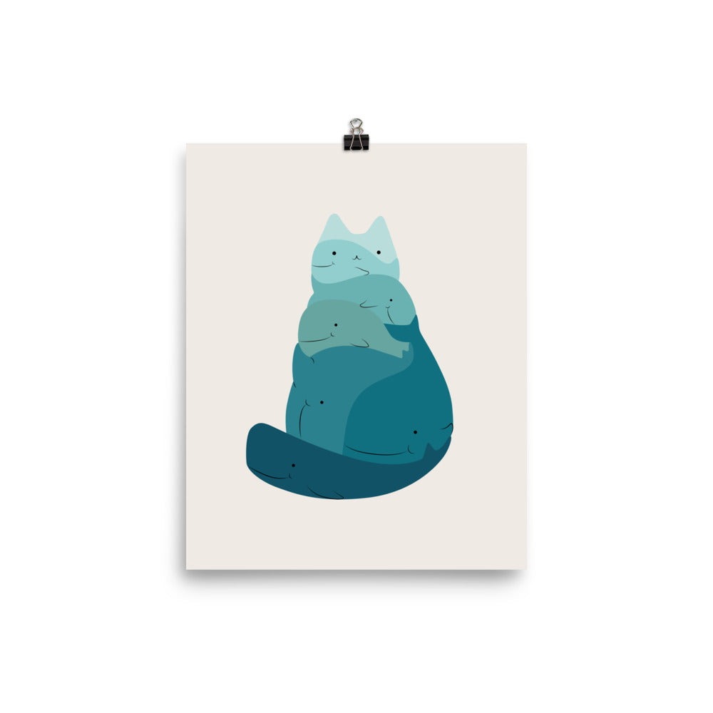 Cat Landscape 171 : A Hungry Cat