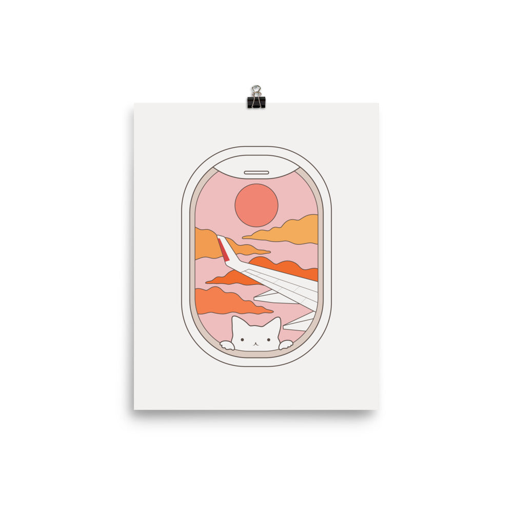 Cat Landscape 173 - Art print