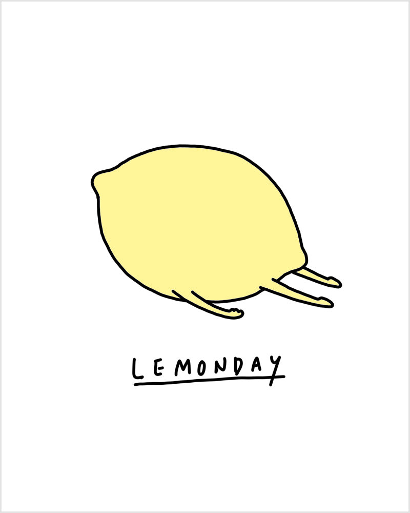 Le monday - Art print