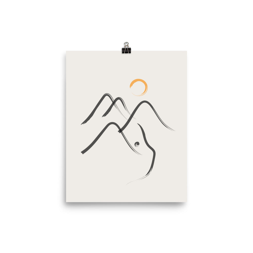 Cat Landscape 99 - Art print