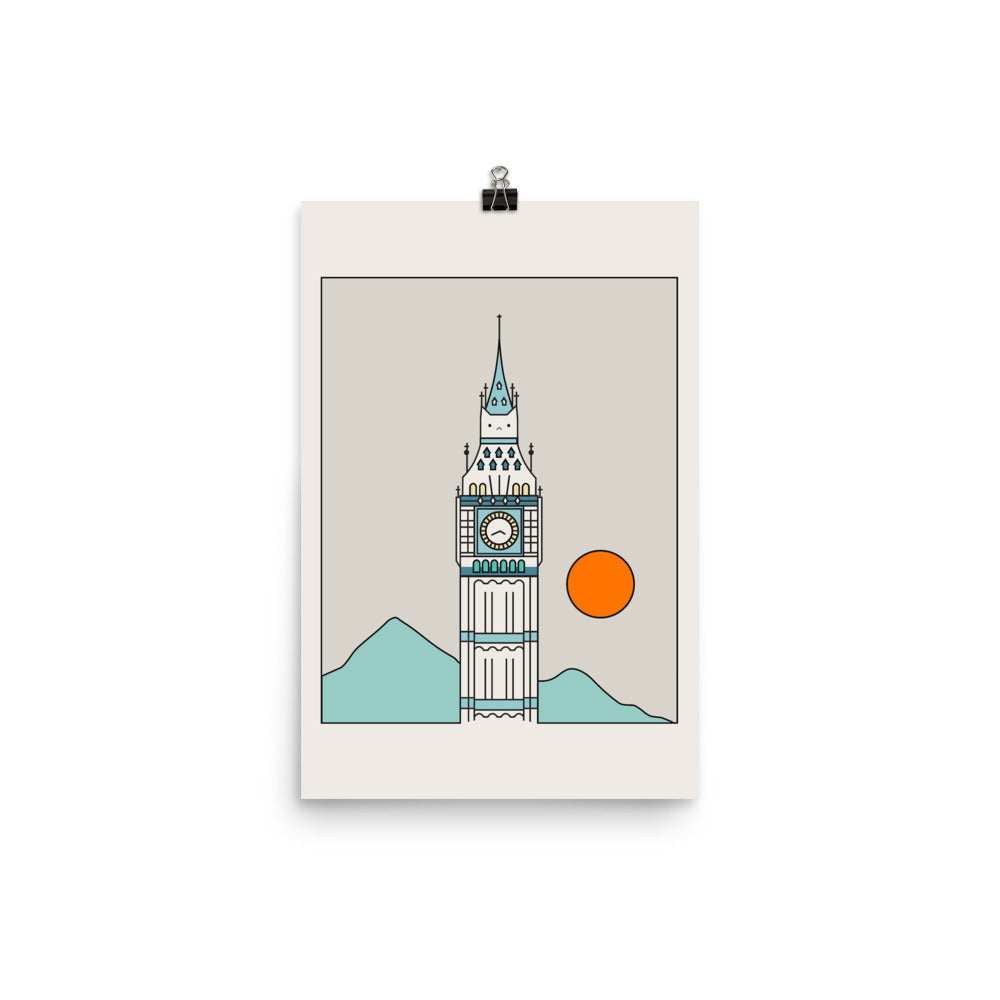 Cat Landscape 24 - Art print