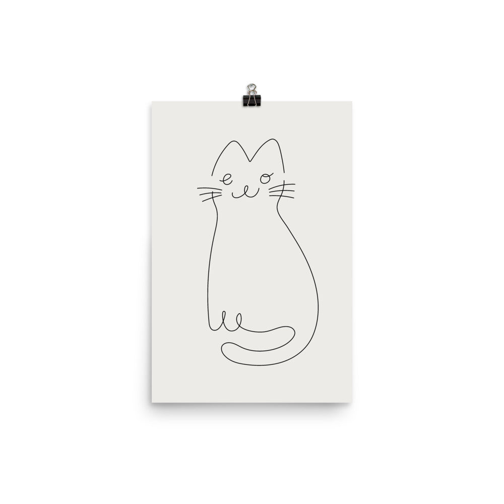 Meow - Art print