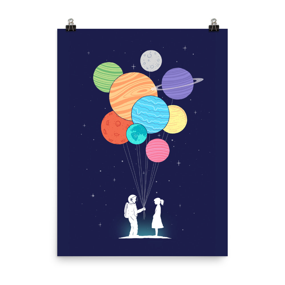 You are my universe - Art print