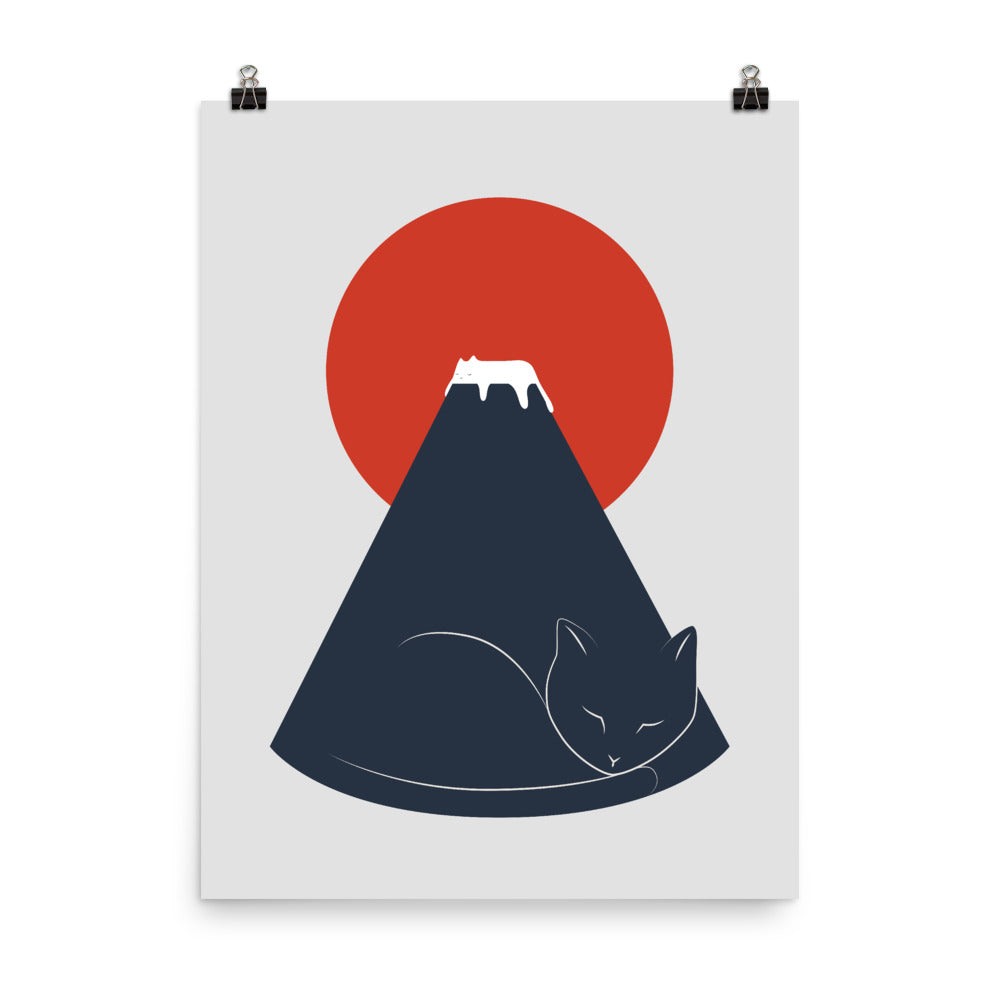 Cat Landscape 36 - Art print