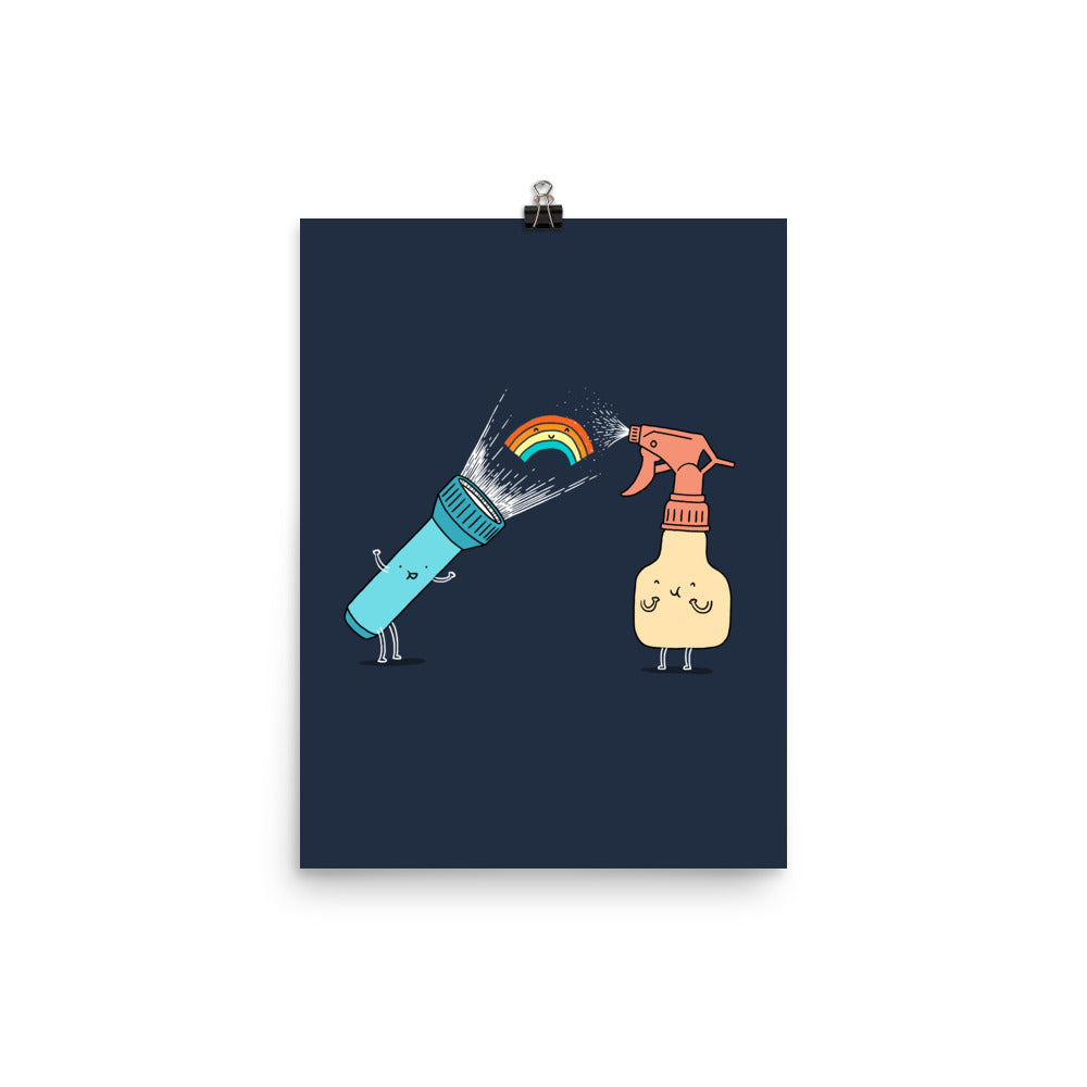 Together we make rainbow - Art print