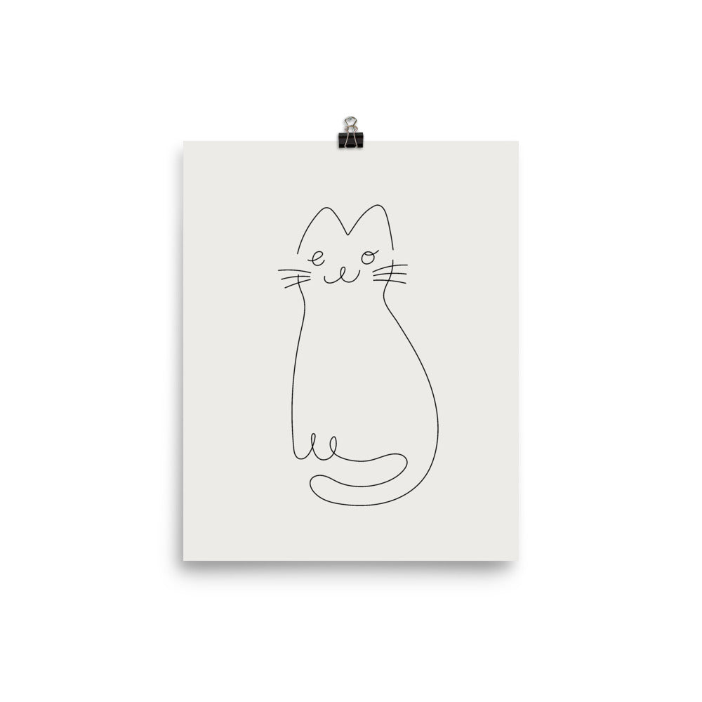 Meow - Art print