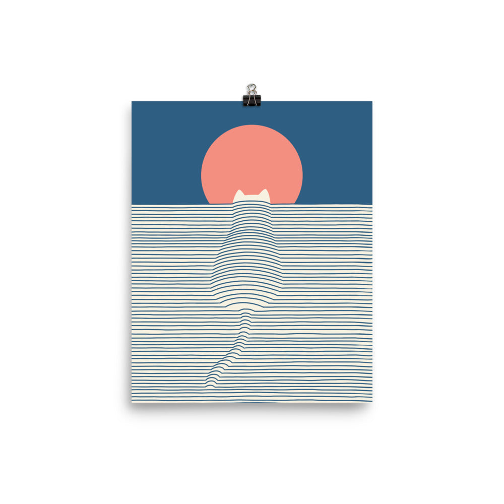 Cat Landscape 77 - Art print