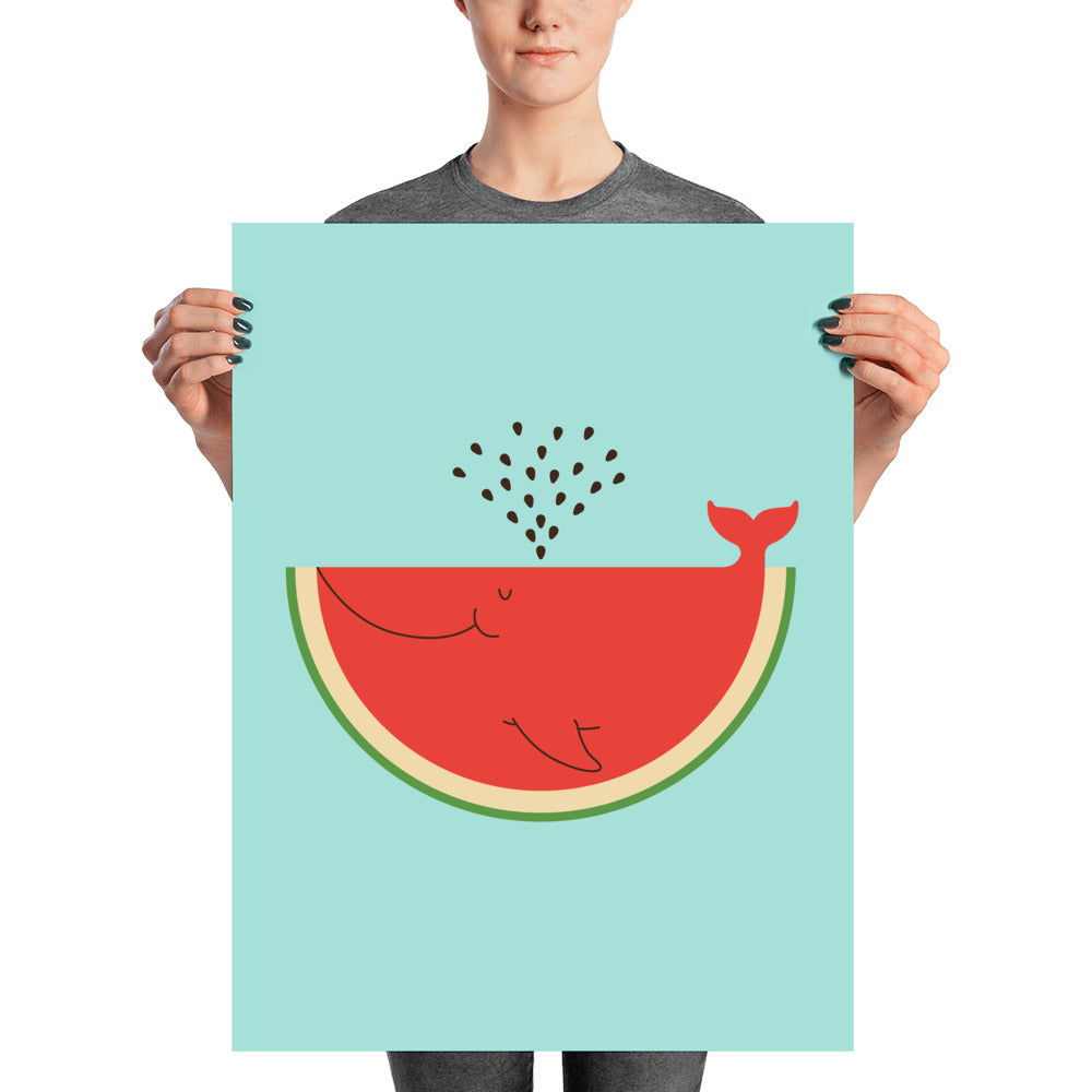 WhaleMelon - Art print