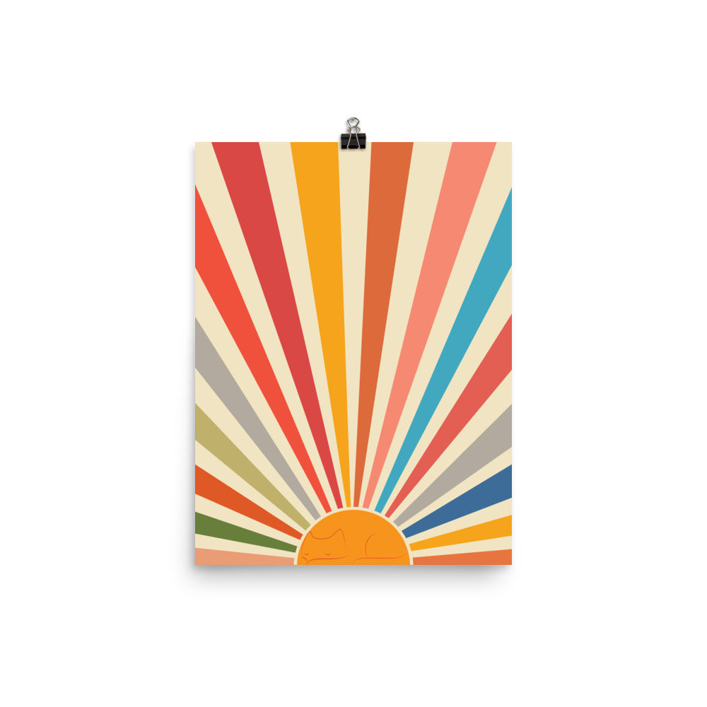 Cat Landscape 46 - Art print