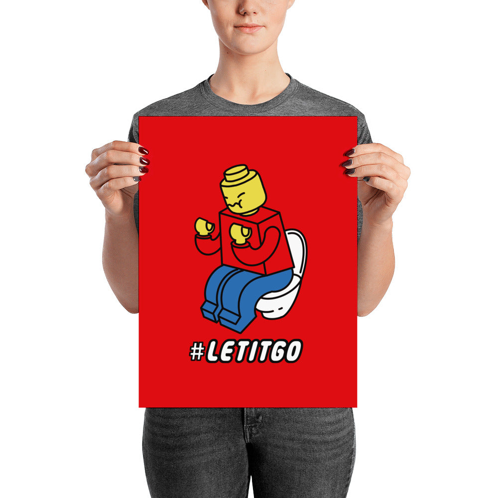 LEt it GO - Art print