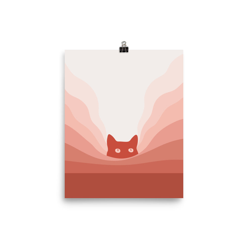 Cat Landscape 78 - Art print