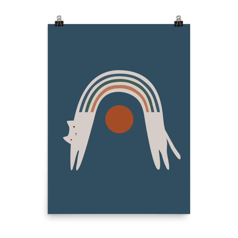 Cat Landscape 18 - Art print