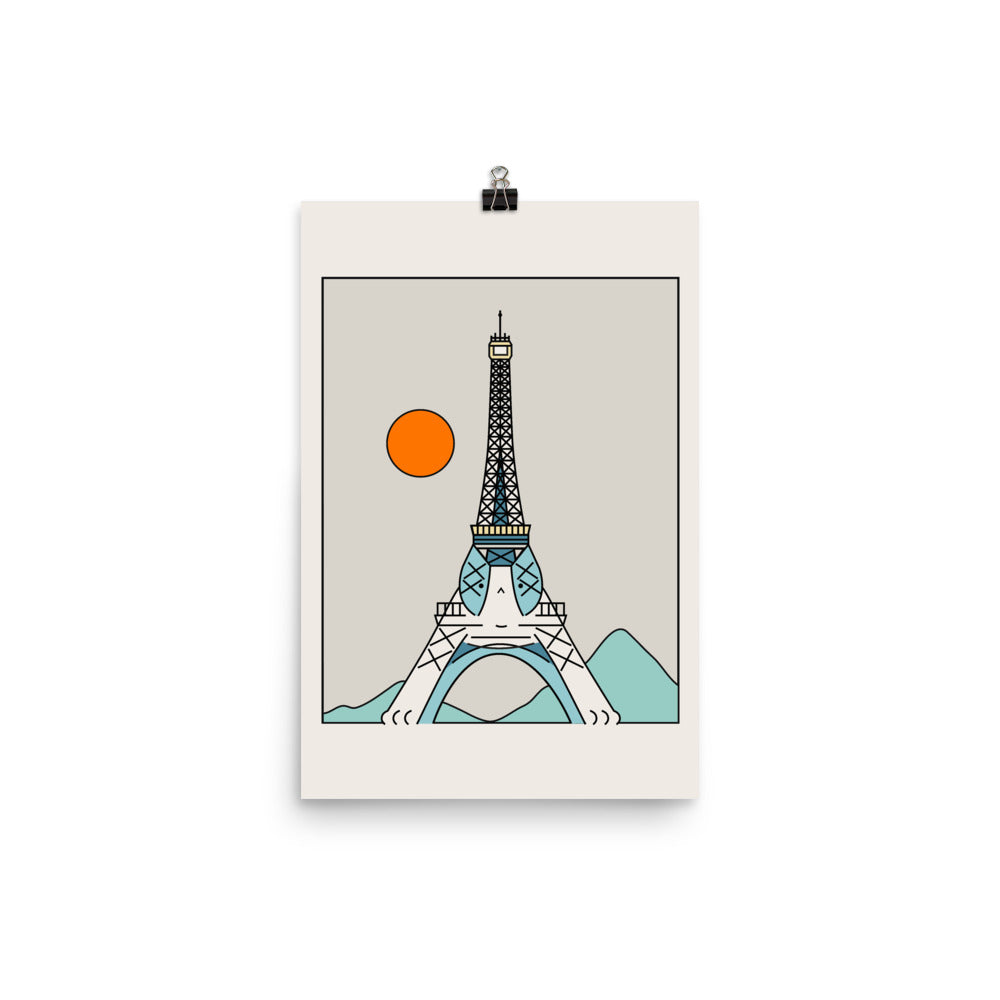 Cat Landscape 25 - Art print