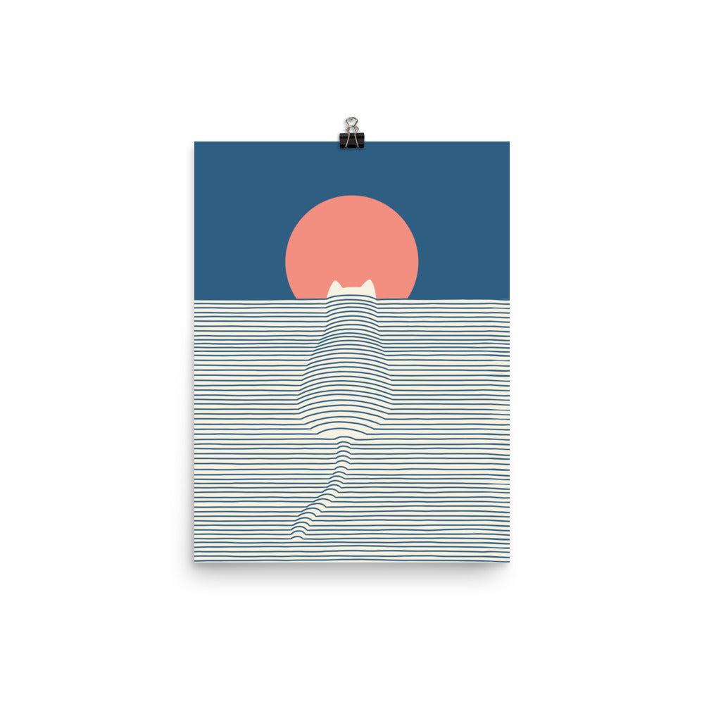 Cat Landscape 77 - Art print