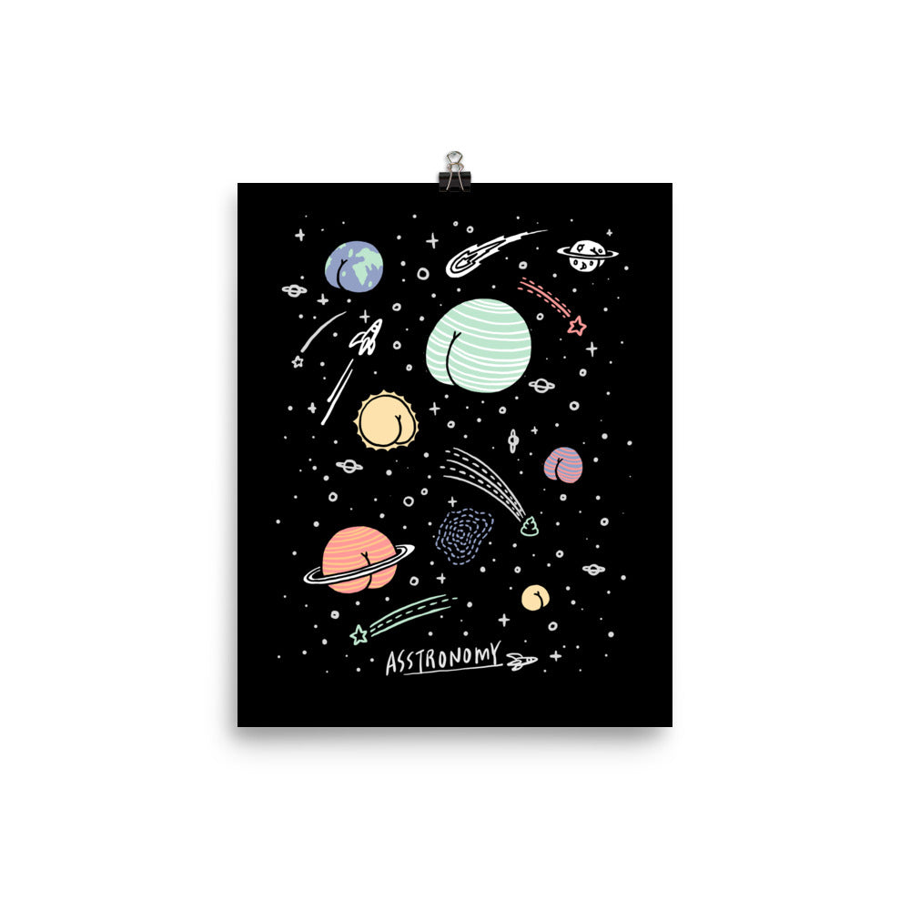 Asstronomy - Art print