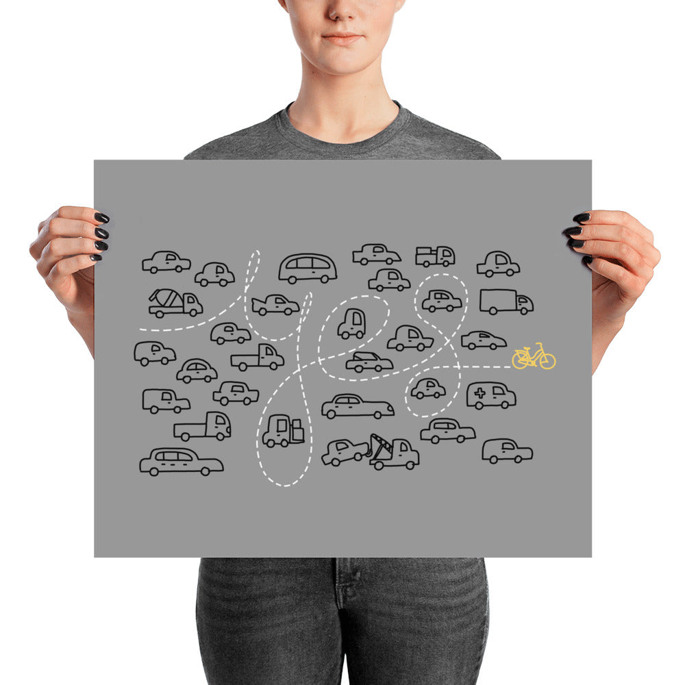 Yes Bike - Art print