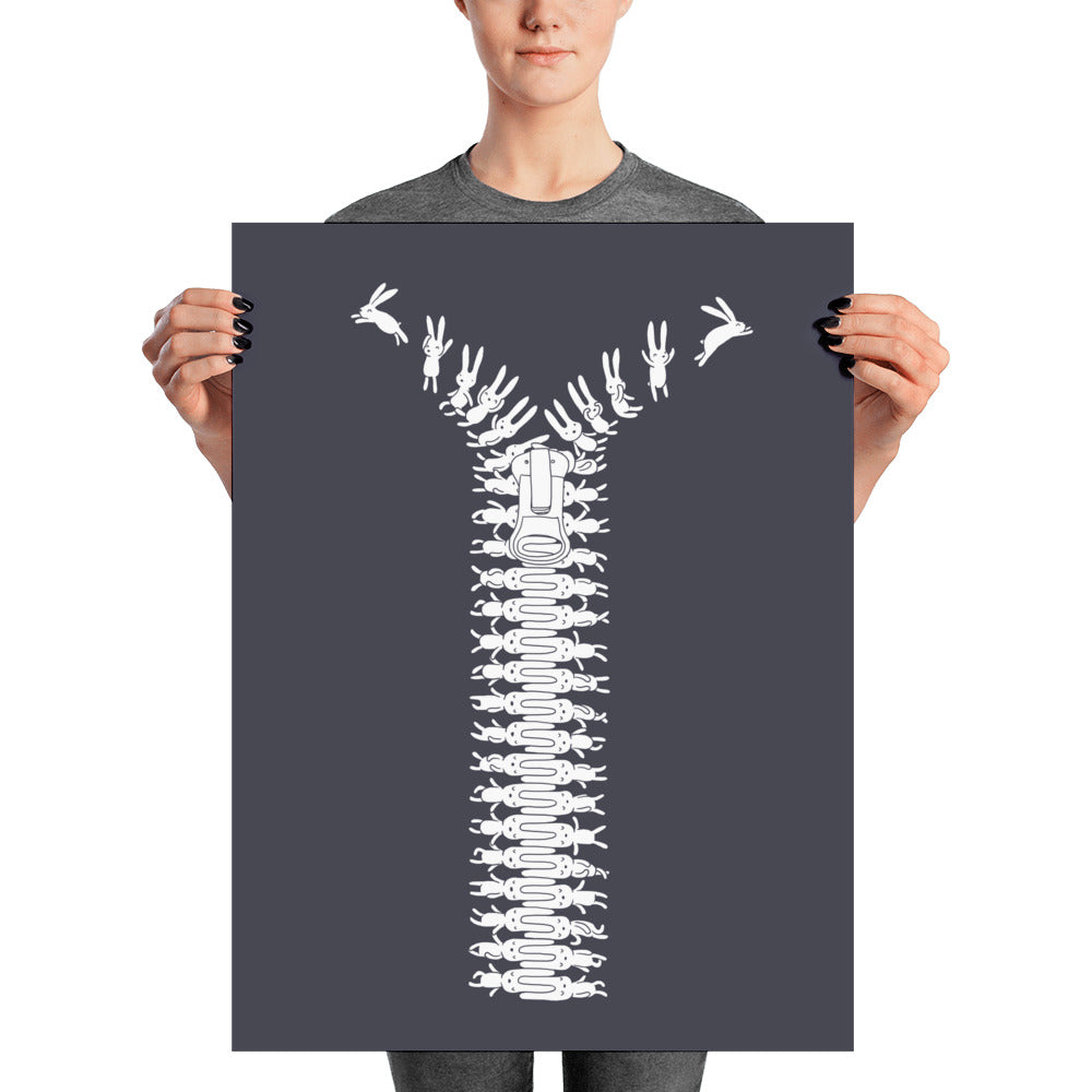 Unzip your imagination - Art print