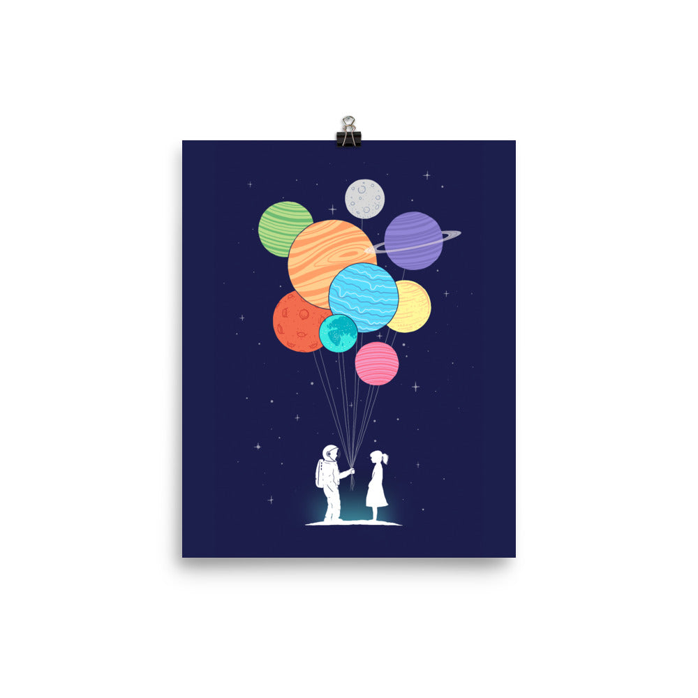 You are my universe - Art print