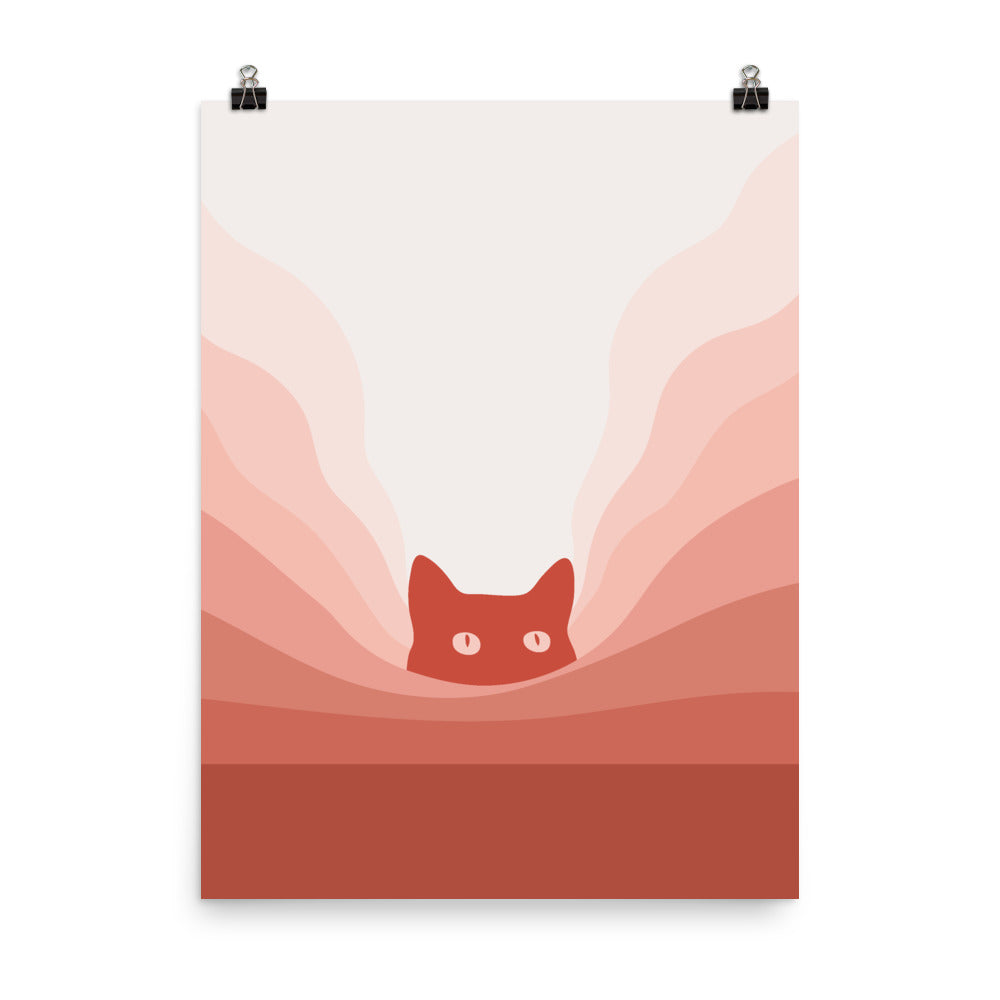 Cat Landscape 78 - Art print
