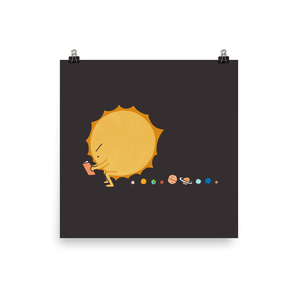 Poo Poo Sun - Art Print