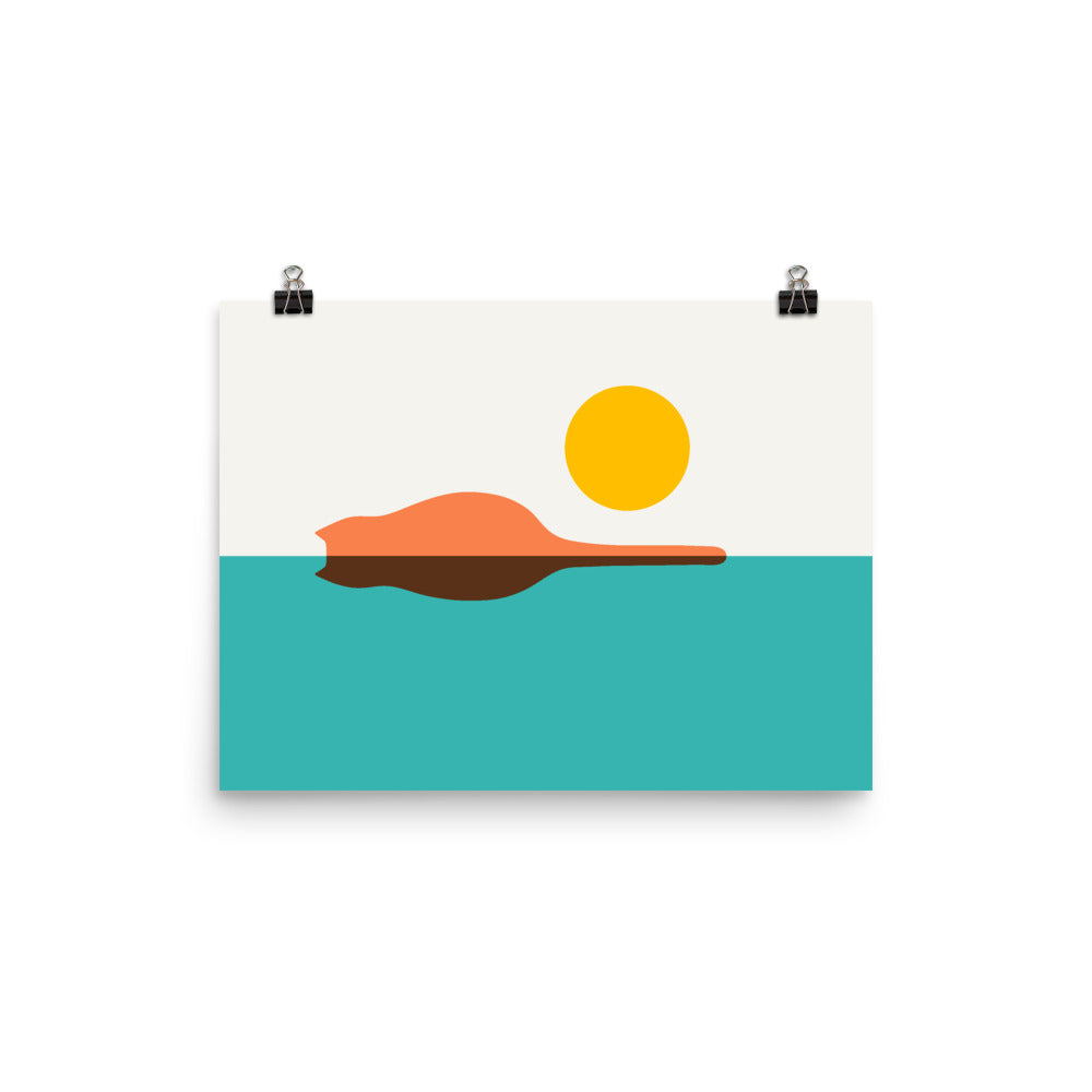 Cat Landscape 2L - Art print