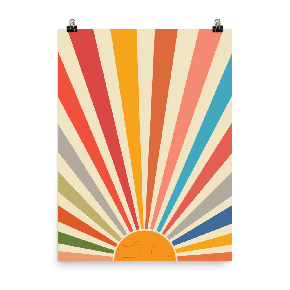 Cat Landscape 46 - Art print